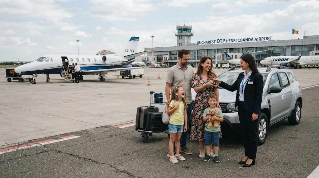 Autovermietung am Flughafen Otopeni